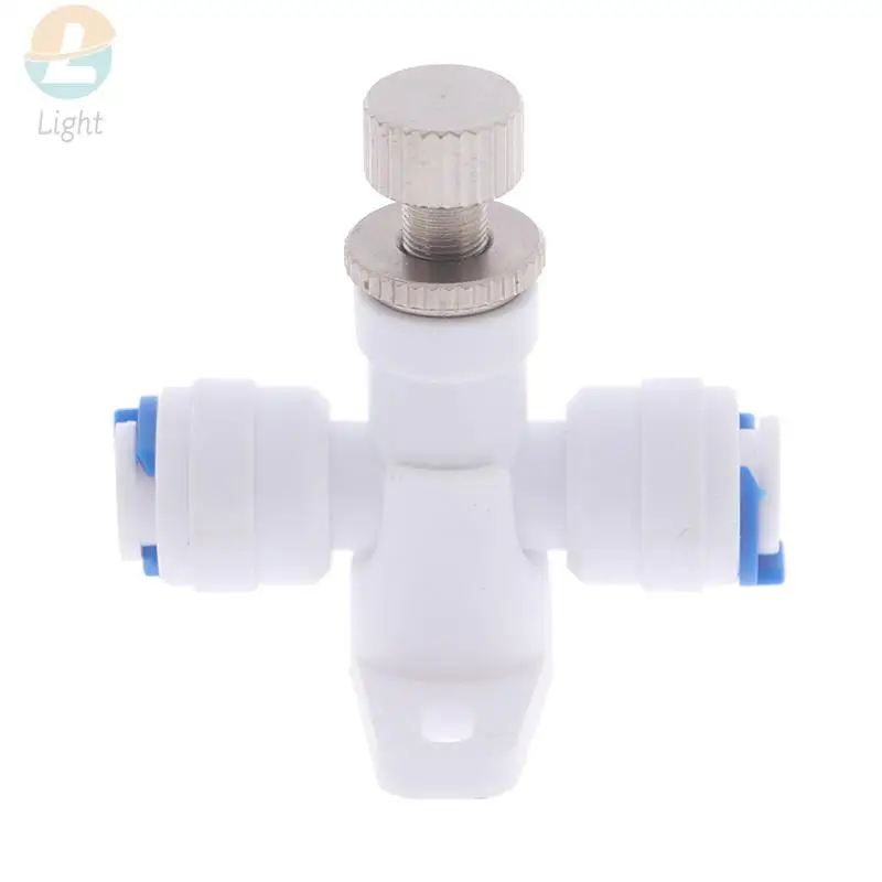 

1/4" Hose RO Water Flow Adjust Valve Regulator Waterflow Control Valve