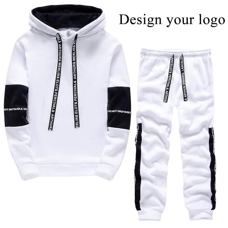 Men Tracksuit Two Piece Set Autumn and Winter Pullover Hoodies Sweatshirt+Pants Suit Man Hoodies Set Tracksuit Men Luxury sports suit,tracksuit set,hooded sweatshirts,sweatshirt hoodie,sports set,sweater set,outdoor suit set
