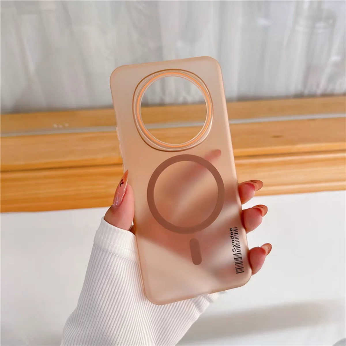 MagSafe Magnetic Matte Barcode Candy Case