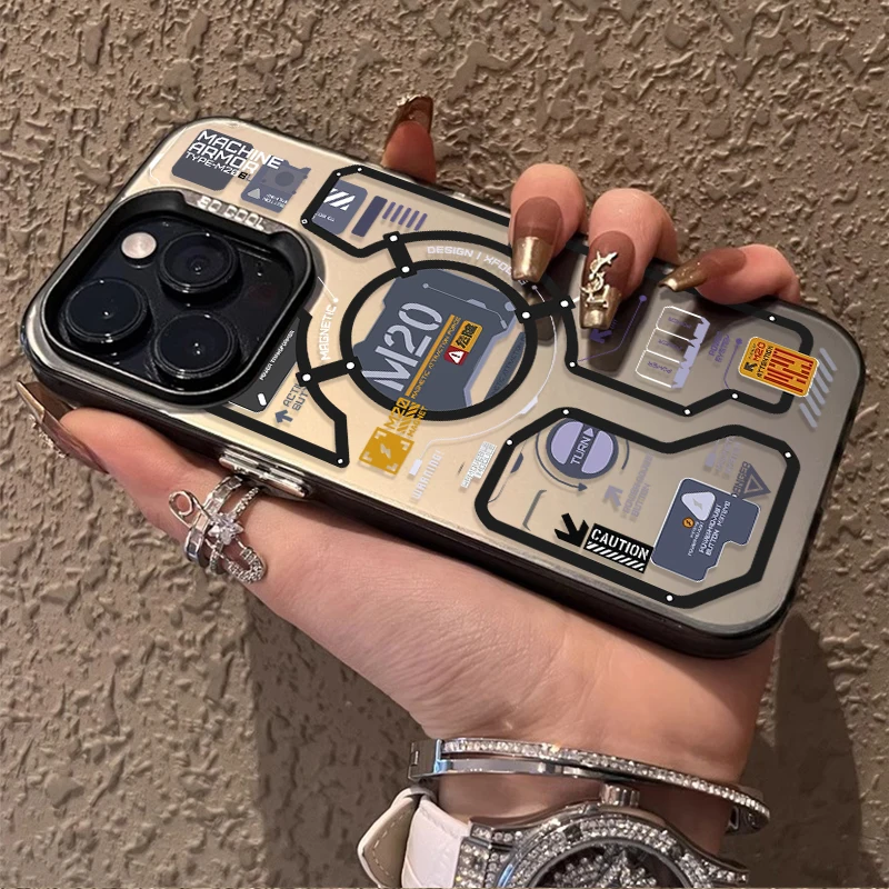 Luxury Circuit Label Design Phone Case
