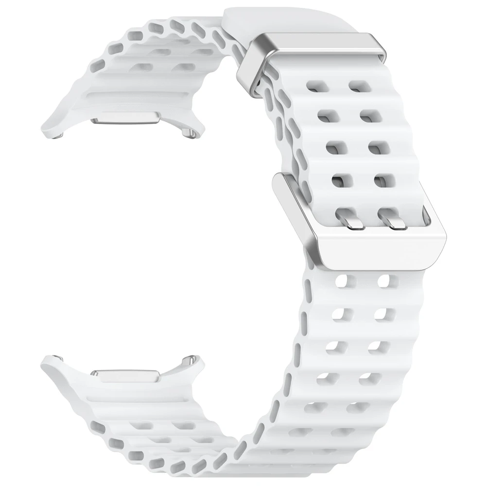 Magnetic Folding Buckle Sport Silicone Watch Strap Bracelet