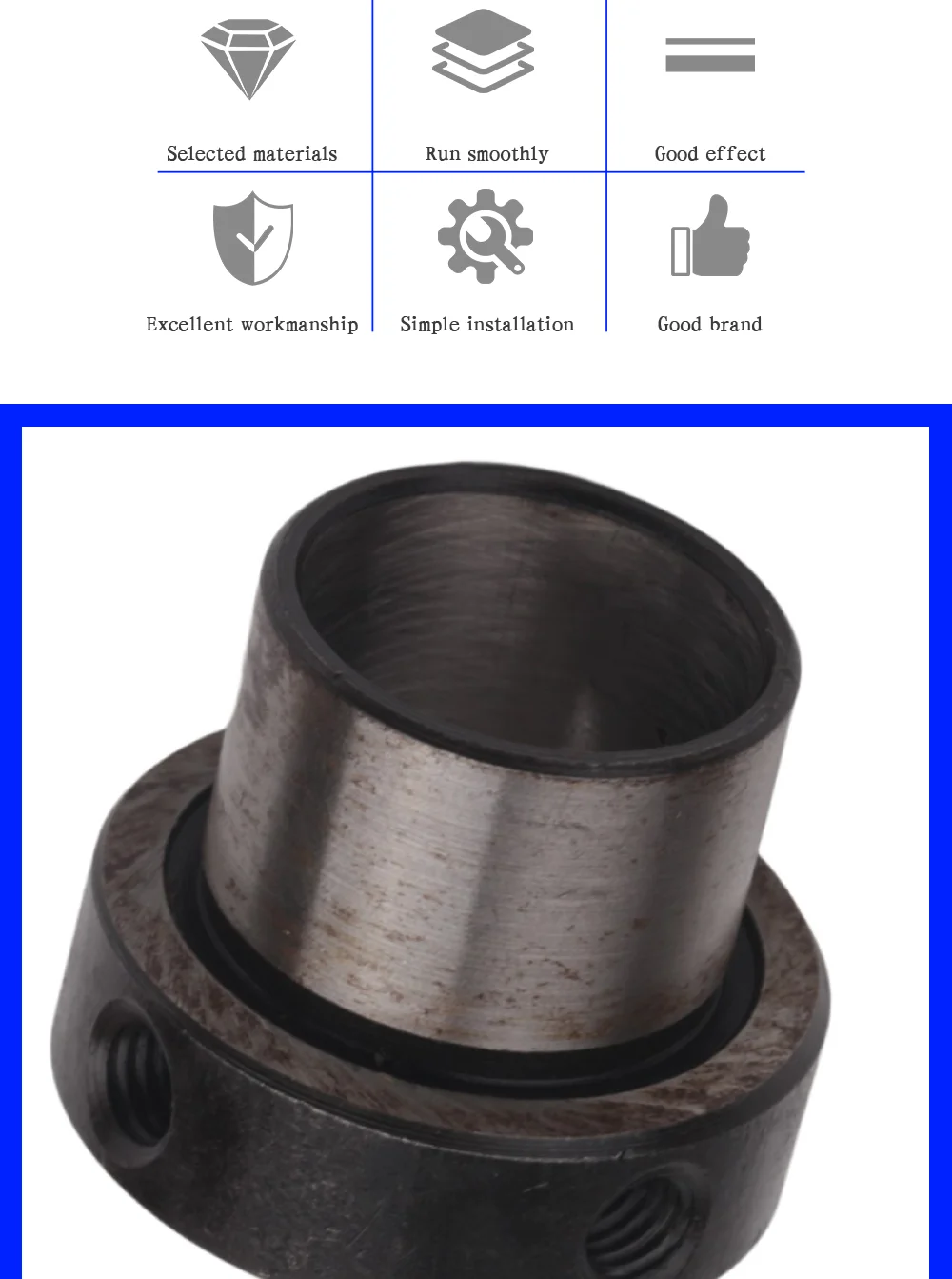 P-MTR Connect Shaft Collar HH481970 Lower Large Gear 15x20x23  Wide Sizes For Barudan Embroidery Machine Parts