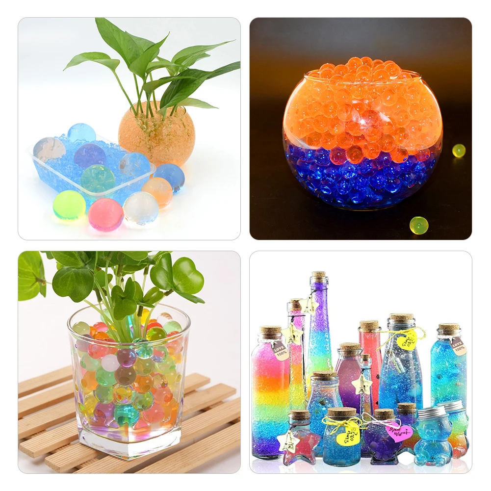 1000 ORBEEZ SMALL+ 1000 JUMBO BIG WATER CRYSTAL MULTI DECOR GIFT GEL VASE  BEADS