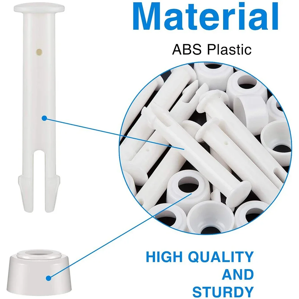 Pool Joint Pins with Rubber Seals for Metal Frame Swimming Pools