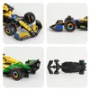 Bburago 1:43 2024 Mclaren MCL38 Miami Monaco F1 Formula Car Die Cast Vehicles Collectible Model Racing Toys 6