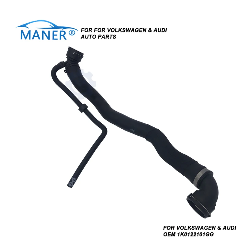 

MANERI 1K0122101GG Engine Upper Radiator Coolant Hose Cooling Pipe For Audi A3 8P TT Seat Altea Leon Skoda Octavia Superb Yeti