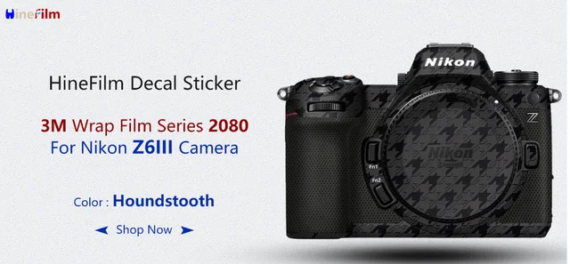 Schutzfolie Für Nikon Z5 Kamera | Kratzfester Aufkleber Mit Matrix-Muster | Inkl. Pinzette & Reinigungstuch