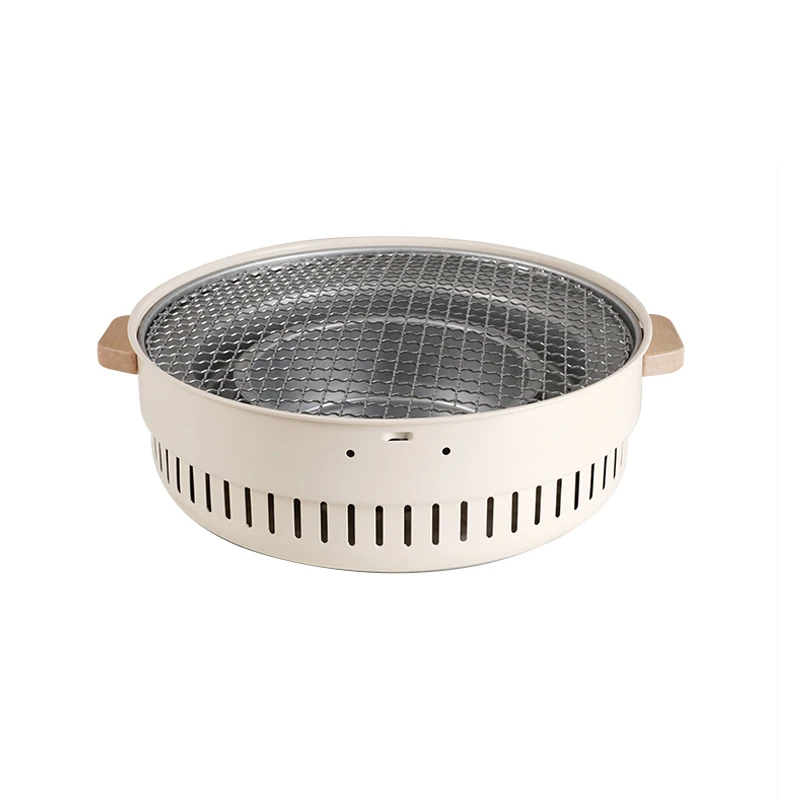 Barbecue Grill Suitable Home Outdoor Courtyard Camping Charcoal BBQ Stove Grills Mesh Portable Smokeless Barbecue Grill Pan barbecue grill barbecue stove barbecue charcoal stove