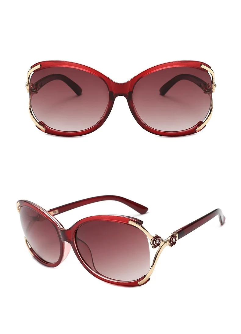 Sexy Cat Eye Women Vintage Retro Shaped Sun Glasses Female Eyewear Gray Gradient Sunglasses Brand Designer_voghion.com