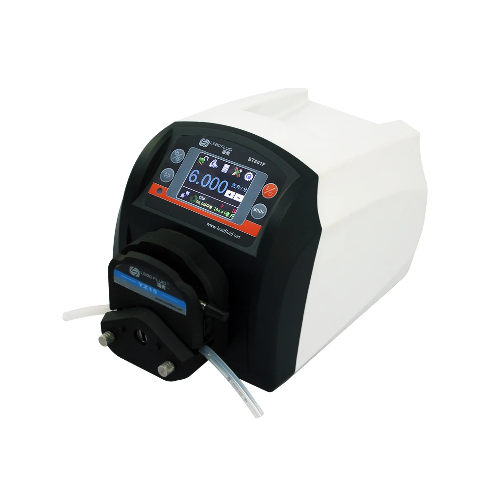 

BT601F YZ15 Lab Industrial Chemical Medical Intelligent Dispensing Dosing Peristaltic Pump Liquid 0.006-2300 ml/min