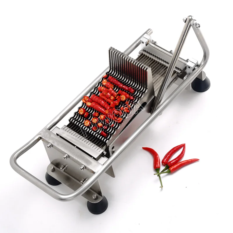 Red Chili and Pepper Cutter Pepper Cutting and Slicing Machine - China  Cutting Machine, Cutter Machine