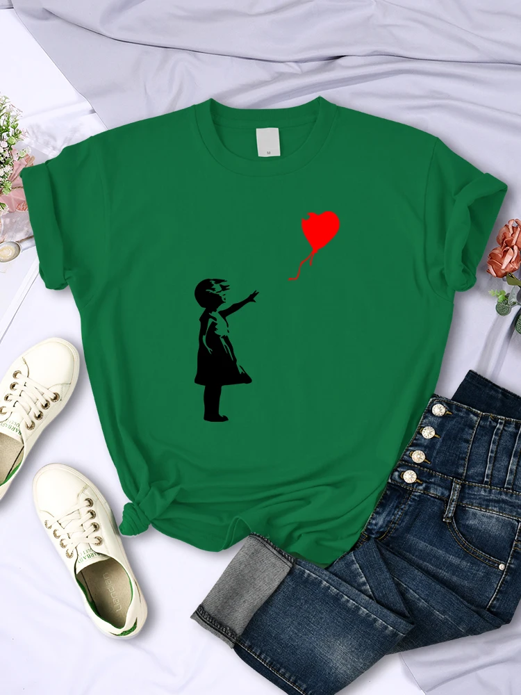 รูปสินค้า เสื้อยืดลายบอลลูน ใส่สบายสไตล์ Street Hip Hop