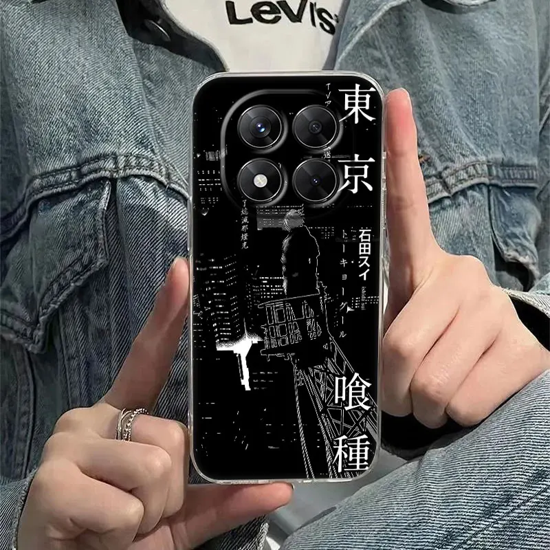 Tokyo Ghoul Anime Art Clear Phone Case Cover