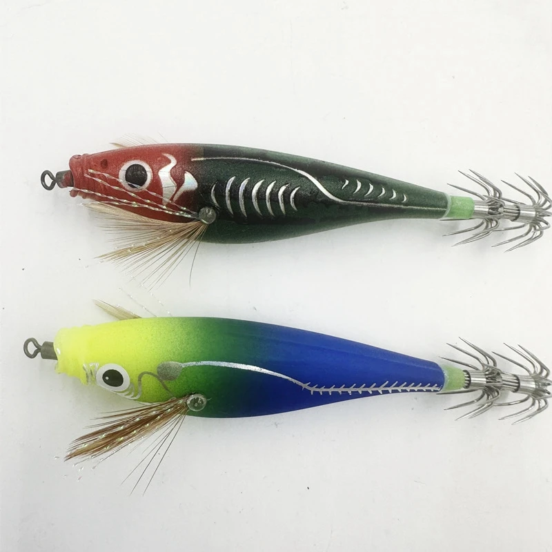 Fishing Squid Hook Luminous Webfoot Octopus egi Lure Wood Shrimp Squid Lure Cuttlefish Shrimp Baits Wobblers Swimbait - AliExpress 18 Fishing Squid Hook Luminous Webfoot Octopus egi Lure Wood Shrimp Squid Lure Cuttlefish Shrimp Baits Wobblers Swimbait - AliExpress 18