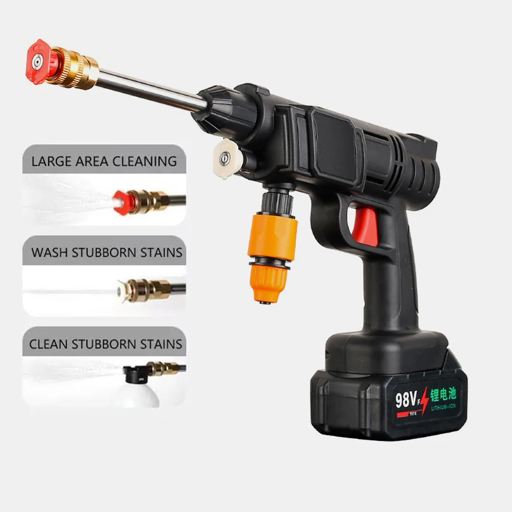 15000mah Long Range High Electric Car Washer Brushless Car Spray Gun Cordless Water Gun High Pressure Washer Was Fr Car Parkside anti corrosion hydrostatic water pressure level sensor 2m range 0 10v output oem odm free logo customized liquid transmitter