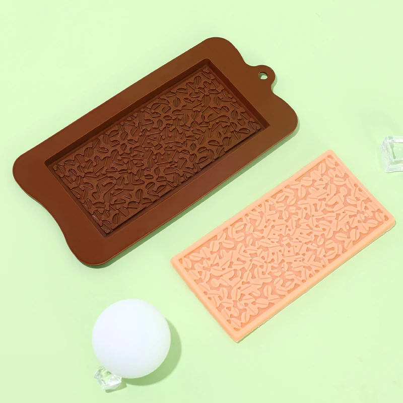 High Quality Silicone Mini Coffee Beans Chocolate Candy Mold Handmade Cake Decoration Silicone Molds Keychain Mold