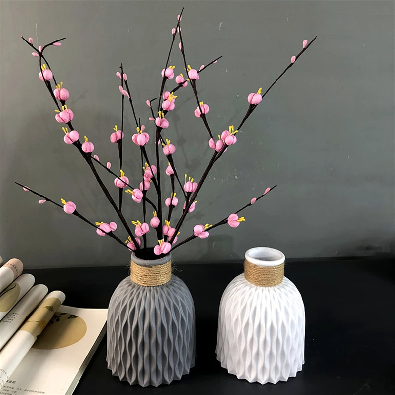 Tanie C2 nowoczesny kwiat wazon imitacja ceramiczna doniczka na kwiaty dekoracja sklep