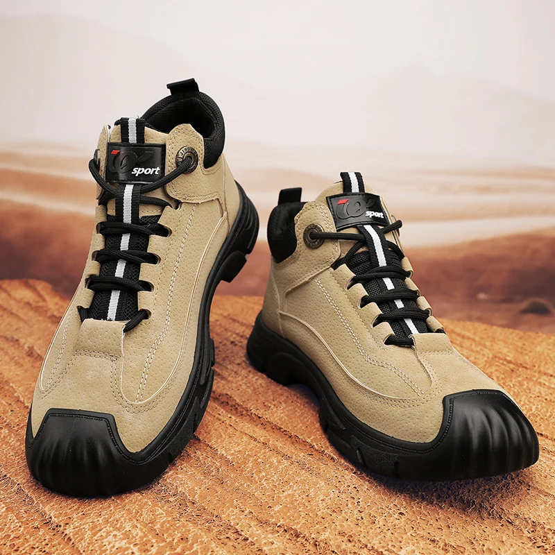 Men's Hiking Work Boots NonSlip Lightweight Waterproof Outdoor