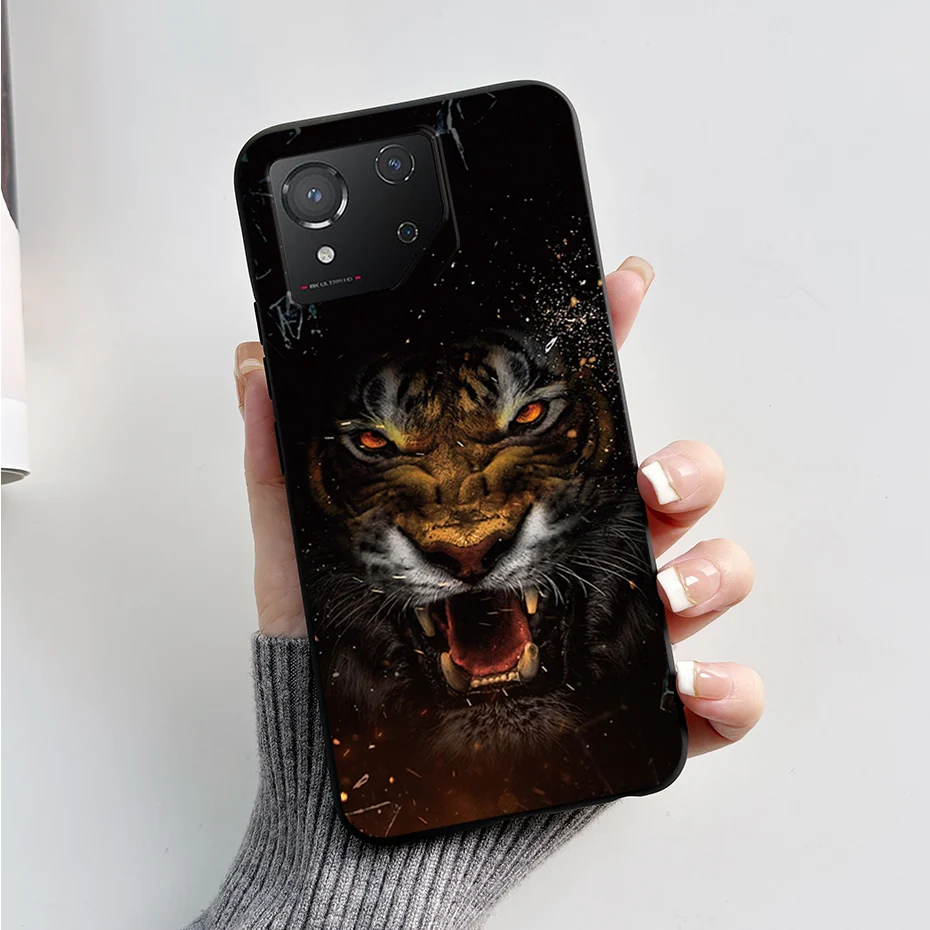 Fashion Marble Shockproof Black Silicone Soft TPU Phone Case