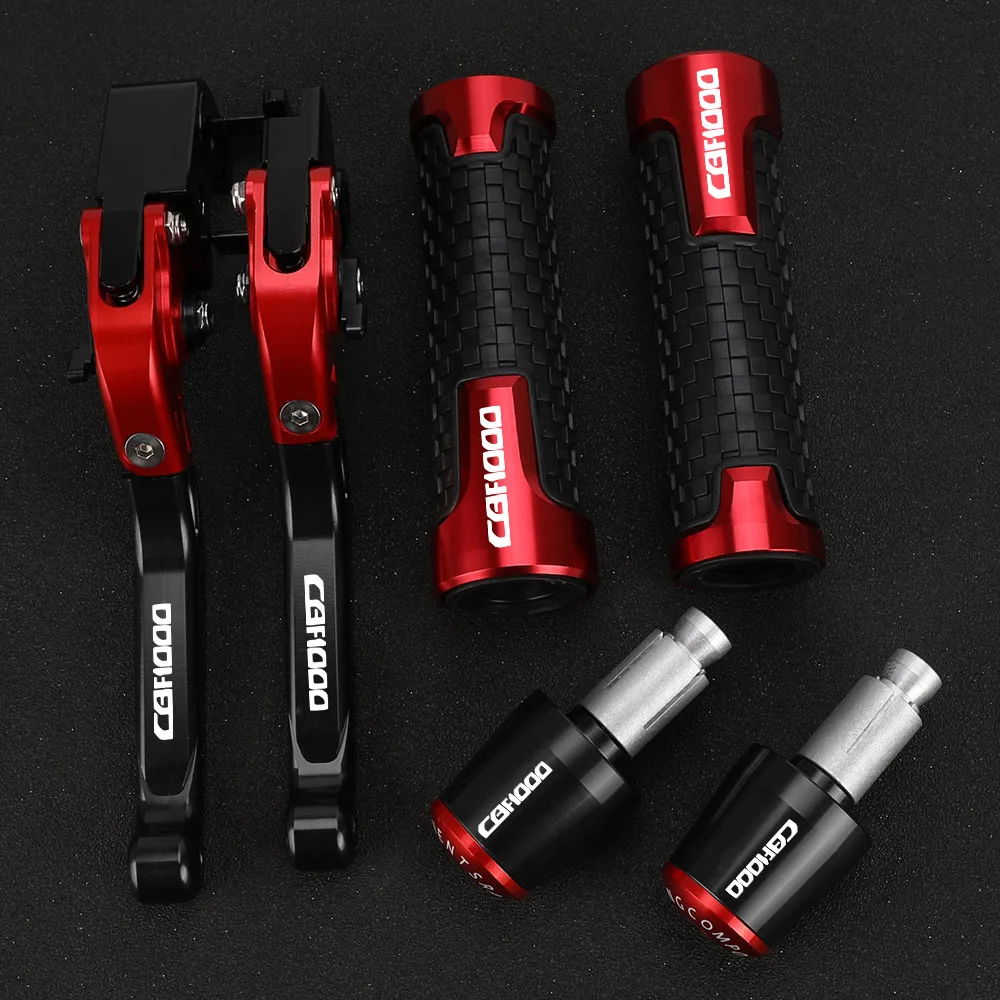 

2023 Motorcycle Parts For Honda CBF1000 CBF 1000 2006 2007 2008 2009 Adjustable Brake Clutch Levers Handlebar grips ends Plug