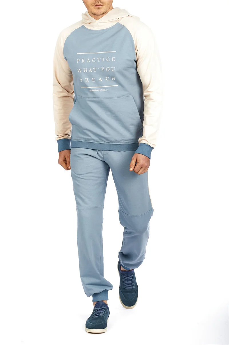 

BILLIONAIRE Sportswear winter Cardigan set men 2023 new fashion Casual zipper cotton Outdoor sports embroidery M-3XL