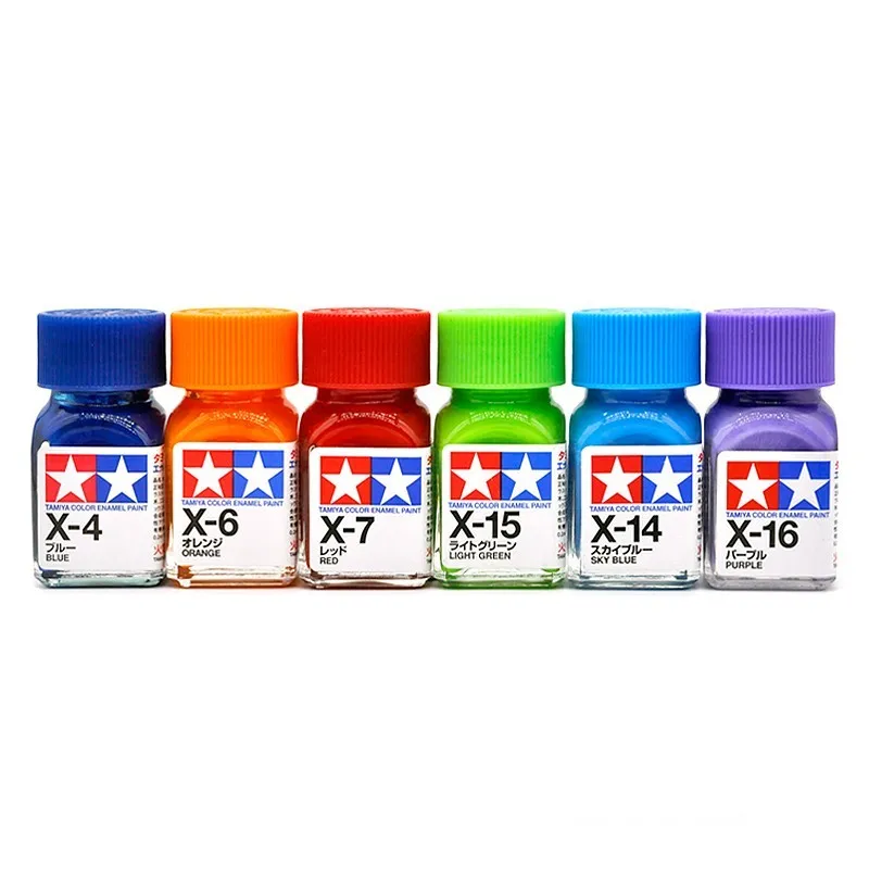 10ml Tamiya X1-X24 model paint oily enamel paint  bright series 11 6