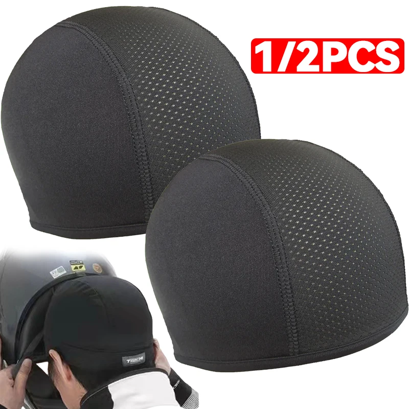 Motorcycle Cycling Helmet Hat Inner Cap Breathable Quick-drying ...