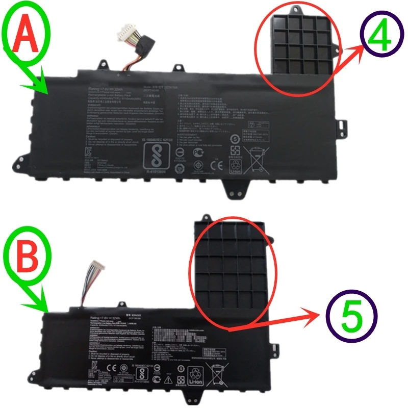 Bateria para Asus Vivobook E402n E402ya E402wa E402ma E402s E502sa F402na F402wa L402na R147sa R417ma X402na X402sa X402ya B21n1505