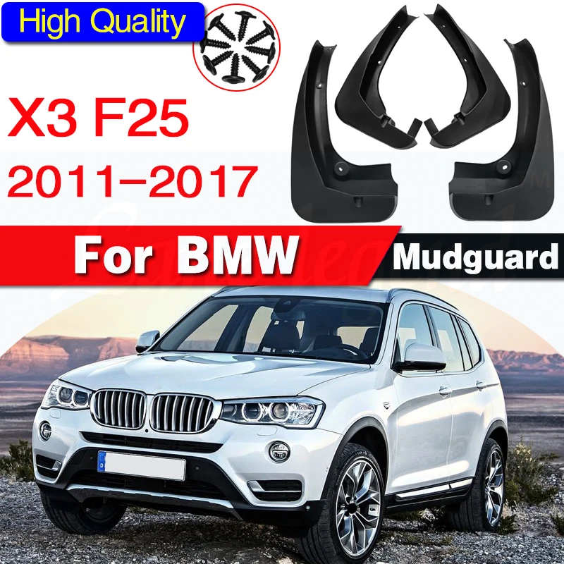 Car Fender For BMW X3 F25 20112017 Genuine Splash Guards Mudguards MudFlaps Car Fenders Car