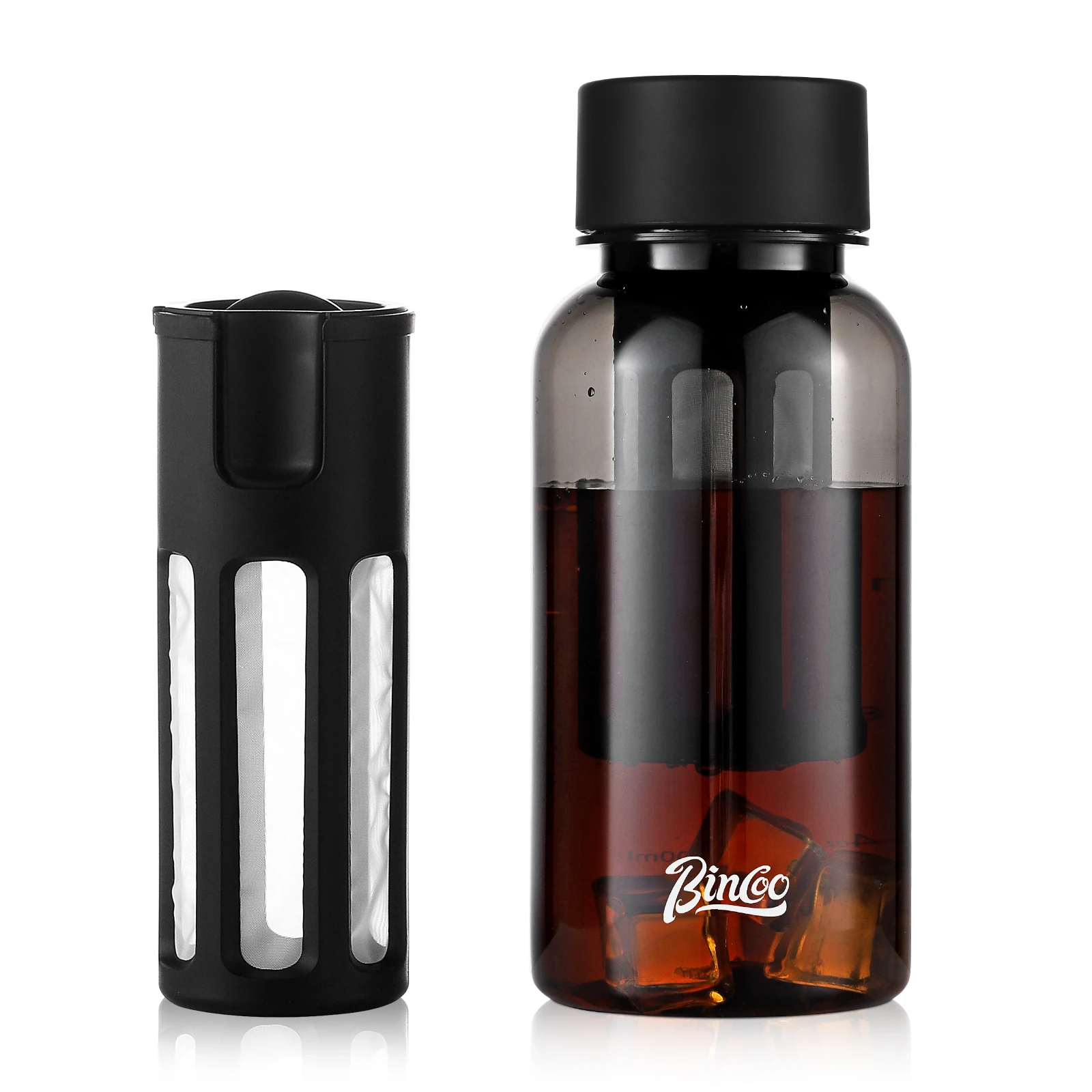 ماكينة صنع القهوة الباردة من Bincoo، زجاجة ثلج ذات...