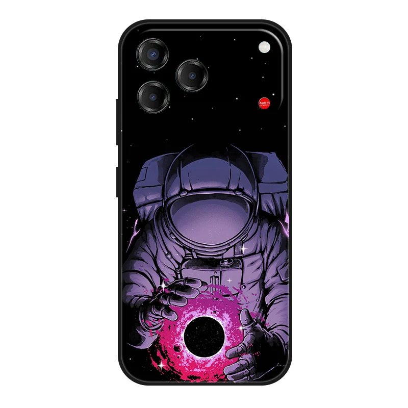 Sleek Black Matte Fashion Phone Case - Slim Soft TPU