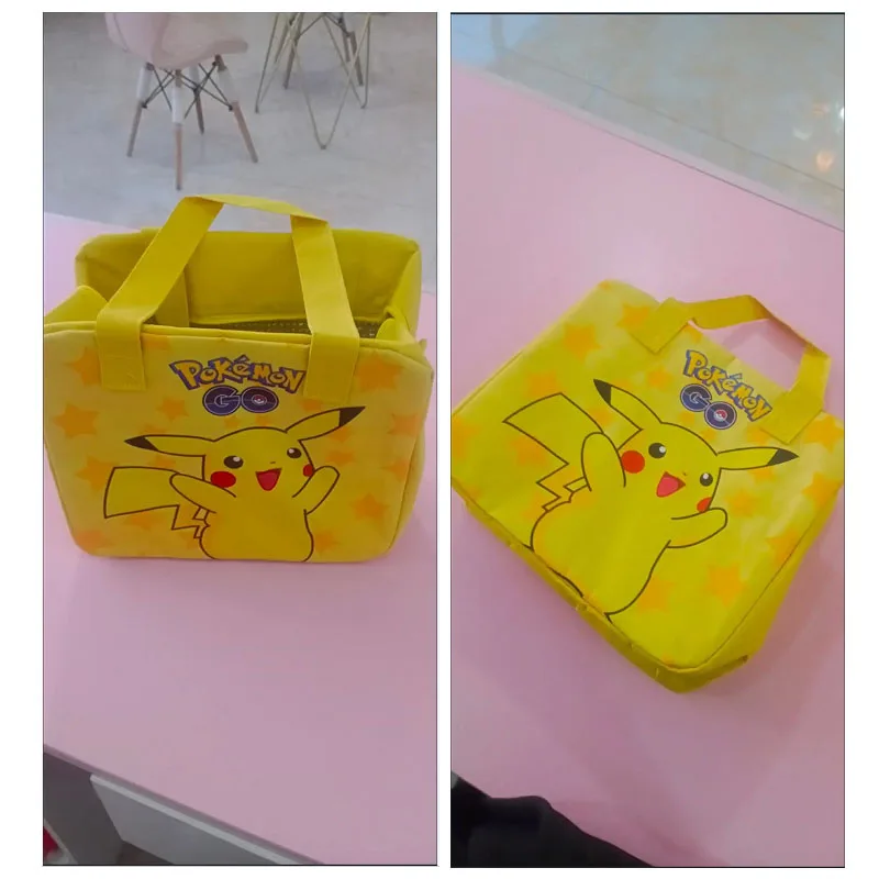 Pokemon Multiple 19x16x6 cm Lunch Bag Golden