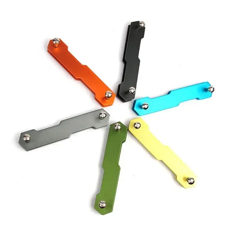 Smart Key Holder for Men Clip Portable Compact Keychain Key Hard Aluminum Oxide Intelligent Flexible Case Organizer Tools key case key holder key organizer key purse