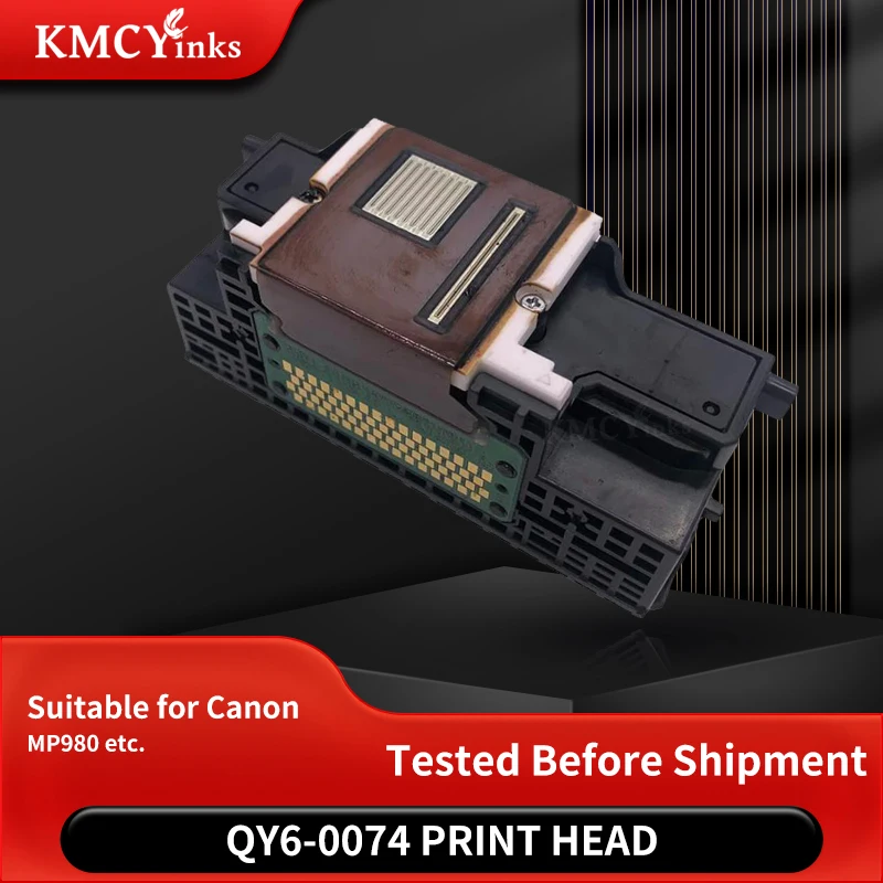 

KMCYinks Printhead Print Head Printer Head Fits For Canon PIXMA MP980 QY6-0074 QY6-0074-000 Inkjet Printers