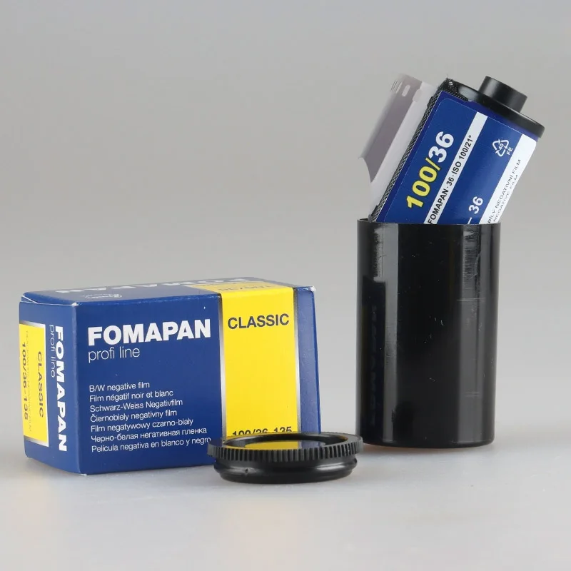 1-10 ROLL  Fomapan Classic 100 135 35mm Black And White Film Subpackage Rolls 36 Exposure Per Roll For Kodak 135 Film Camera