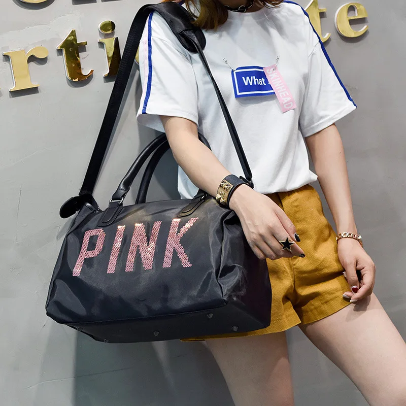 2024 New Fitness Backpack Large Capacity Travel Women Travel Bags Sports Portable One Shoulder Women's Luggage Bag