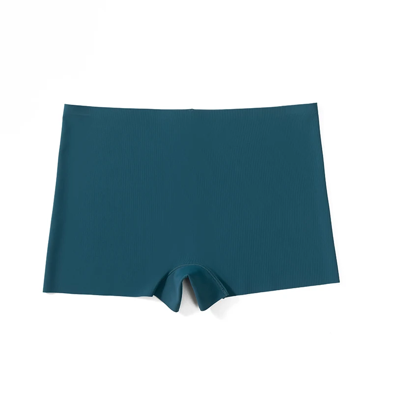 Women Panties 4PCS Seamless Boxers Breathable Comfortable Boyshorts Silk Satin Sports Underpants