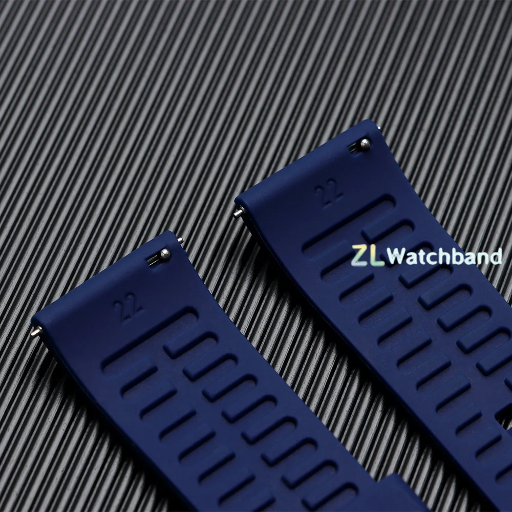 Men's Sports Waterproof Silicone Watch Band Strap - Multiple Sizes Available