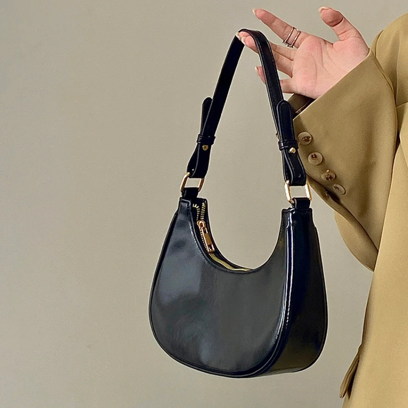 Vintage Crossbody Bag, Retro Pu Leather Shoulder Bag, Women's All
