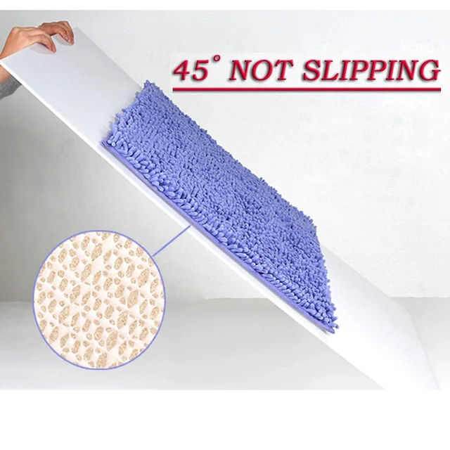 Tapis à mémoire de forme bon marché, en polymères de bain, épais, pour toilettes, salle de bain, salon, porte, absorbants 3