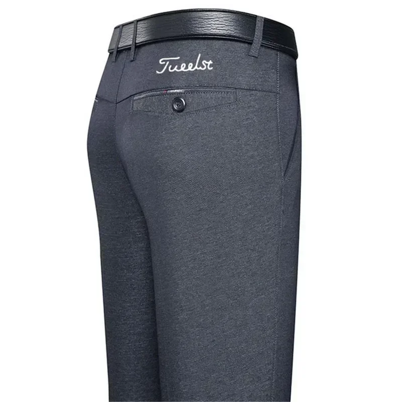 2024 Spring Fall men's sports ball pants Straight leg fashion casual business pants men's tracksuit pants