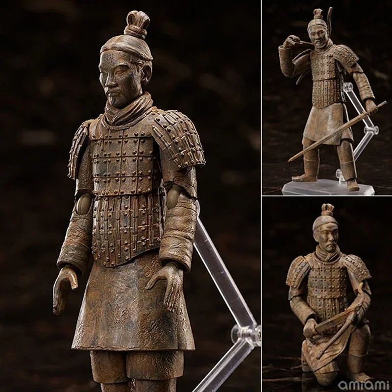 

15cm The Terracotta Warriors and Horses Art Museum SP131 Model of Emperor Qin Shi Huang Ancient Weapons Ornaments