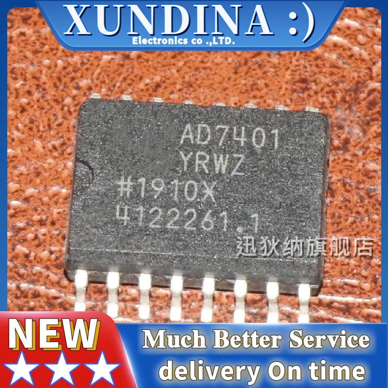 

1 шт./лот AD7401YRWZ AD7401 SOIC-16 Новый и оригинальный IC