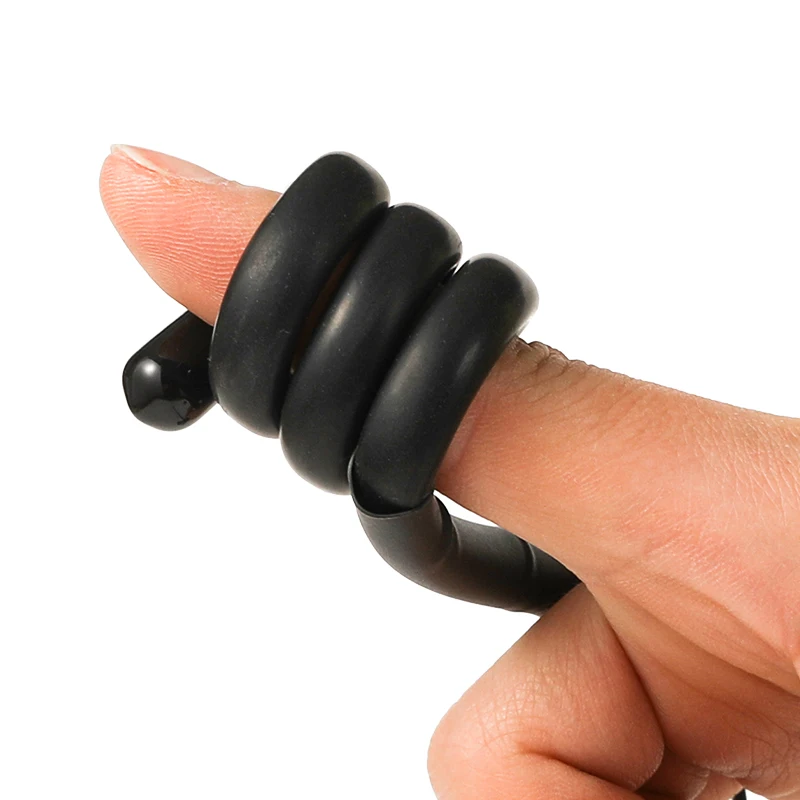 Electro Shock Silicone Penis Ring Bdsm Electric Stimulate Urethra Prostate Massage Cock Cage Penis Extender Sex Toys For Men Gay