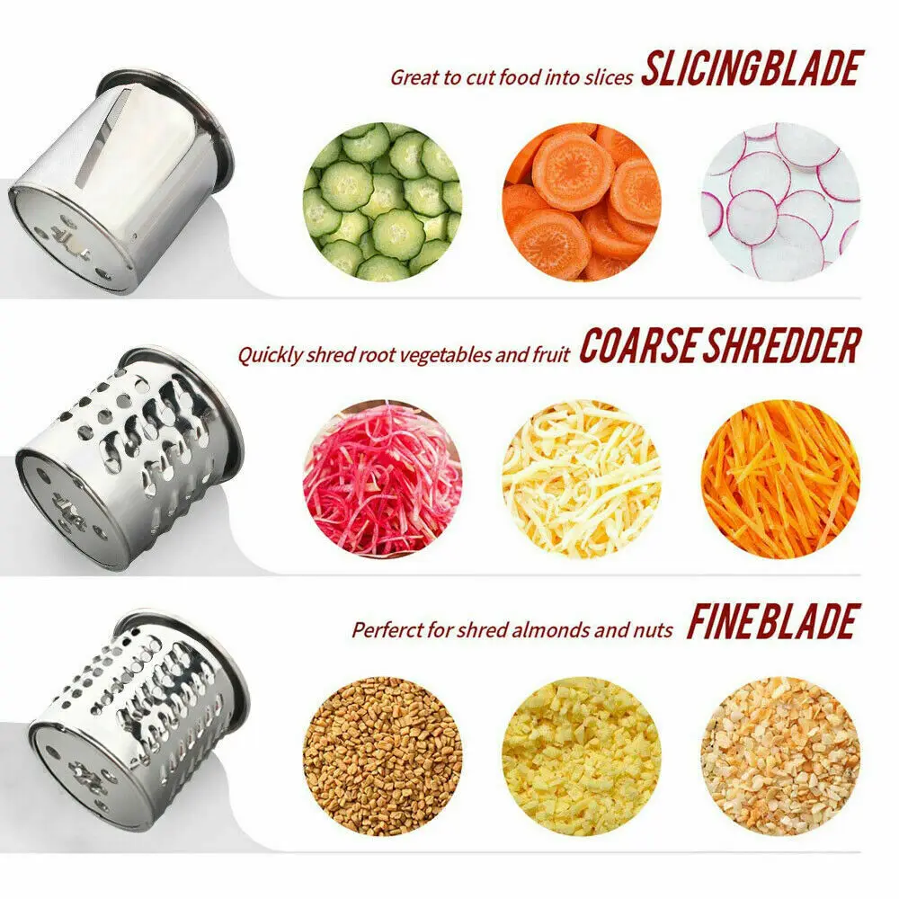 Honhill Vegetable Slicer Shredder Cheese Grater For Kitchenaid Stand Mixer  Attachment Slicing Shredding Accessories - AliExpress