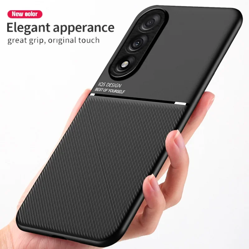 Rugged Protective Phone Case with Built-in Magnetic Car Holder
