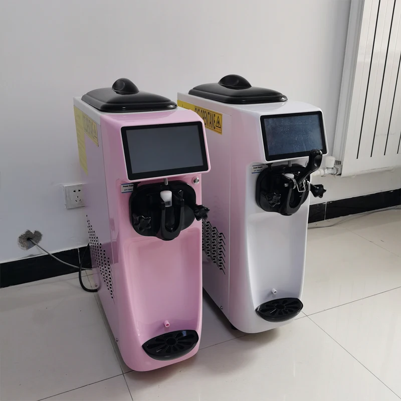 

High Quality Soft Ice Cream Machine Electric LCD Panel Ice Cream Machine Single Flavor Ice Cream Machine Commercial