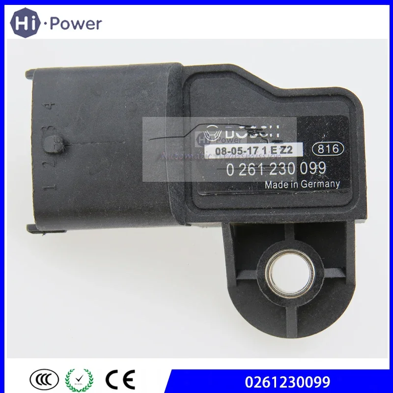 

2 шт., встроенный датчик давления 0261230099 для BYD CHEVROLET FORD MERCEDES BENZ OPEL VAUXHALL