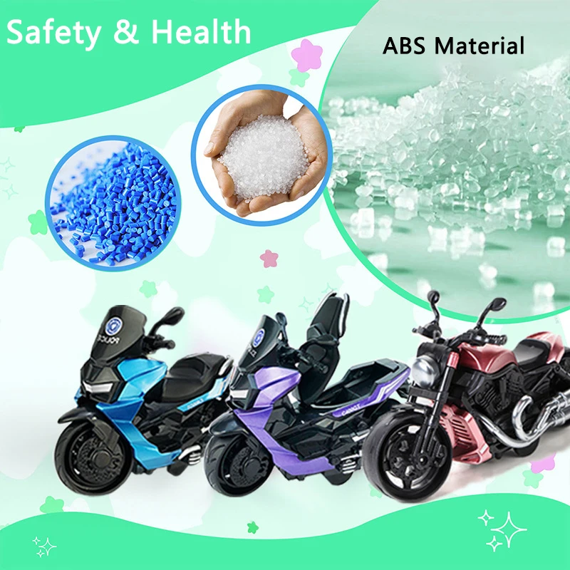 ABS Mini Motorcycle Toy for Kids Friction Powered