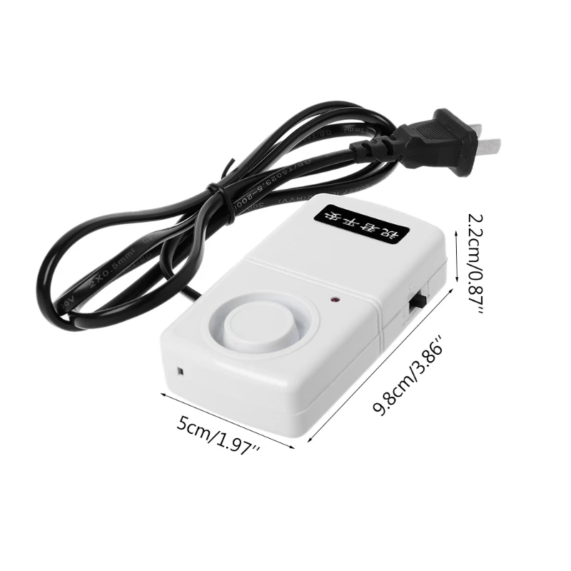 Automatic ower Cut Failure Outage Alarm 120db LED ing Siren 9V Battery (NOT Included) CN lug 2 motorcycle alarm bicycle alarm security alarm wireless alarm smart siren alarm smoke fire detector alarm